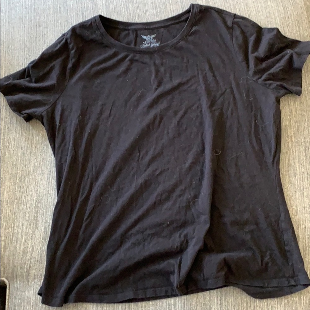 Faded Glory All Black T-Shirt 🍊2 for 10